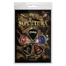 Sepultura 5-Pack Guitar Pick Plectrum Packs - OFFICIAL    PP077