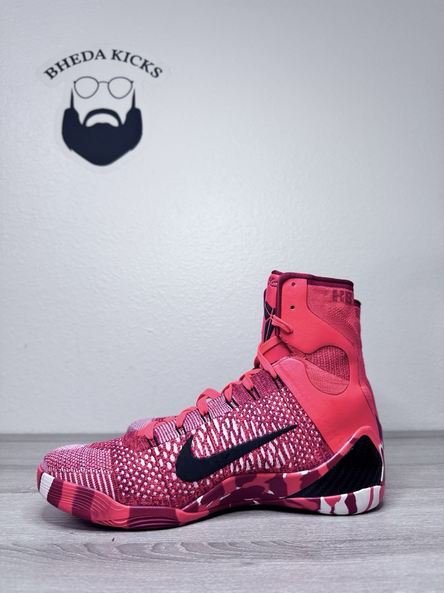 Size 10.5 - Nike Kobe 9 Elite Christmas Bright Crimson Basketball