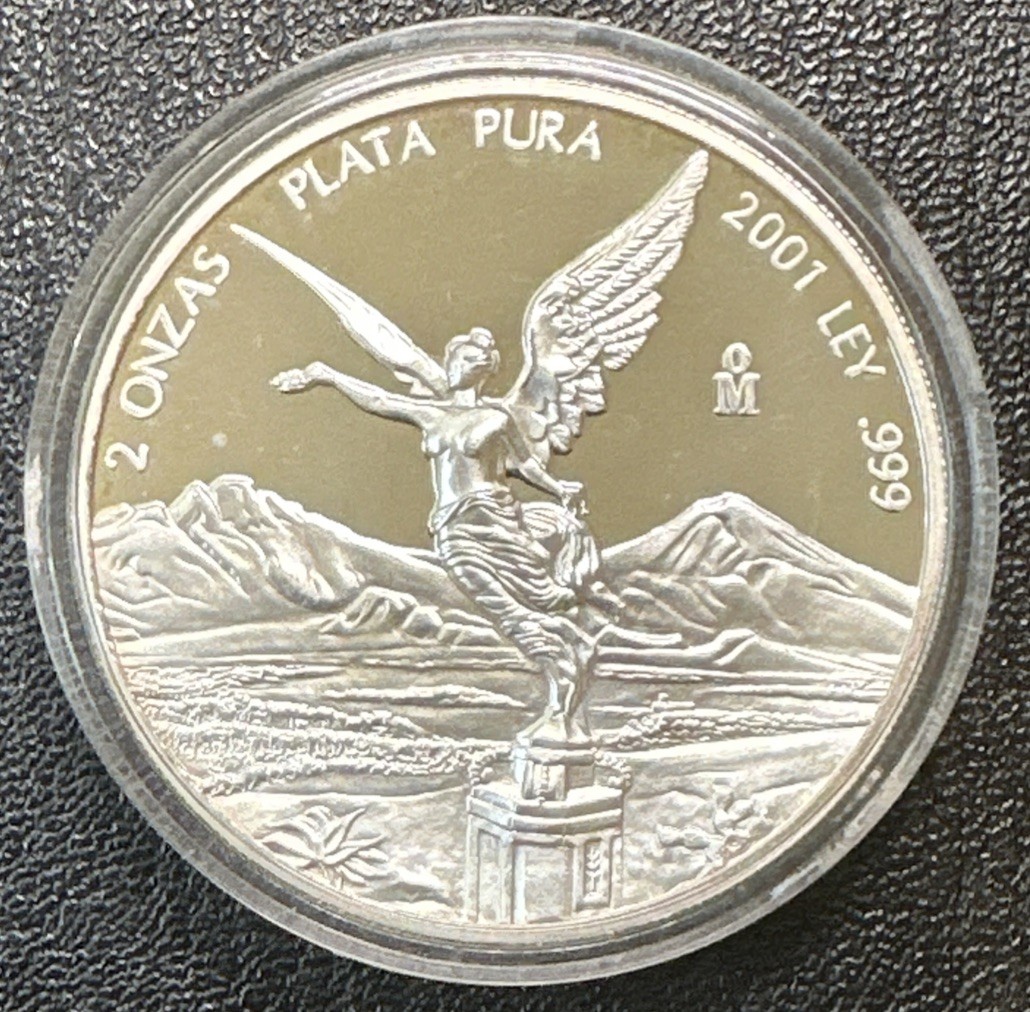 2001 Mexico 2 oz Libertad .999 Fine Silver (1506) | eBay