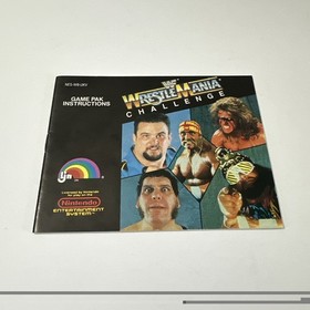 WWF Wrestlemania Challenge 1990 Vintage Nintendo NES Game PAL