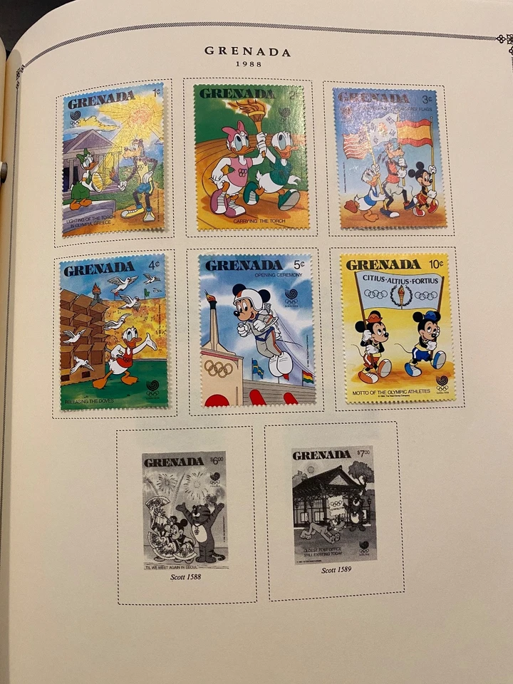 Estampillas mundiales Groenlandia-Hong Kong Scott International M&U leer descripción L-1625 Foto 2 de 4