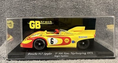 GB Track GB7 Porsche 917 Spyder 1972 1/32 scale slot car As Shown