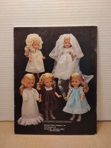 Patrones de ropa para muñeca reliquia de Martha Pullen 1985 de colección ilustrado de bolsillo - Imagen 7 de 8
