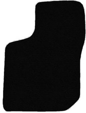 Velour FAHRER Fußmatten für Opel Tigra 2t coupe 1994-2000, Schwarz x14 Rand