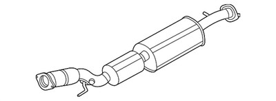 Genuine Nissan Catalytic Converter 200A0-7LH0A