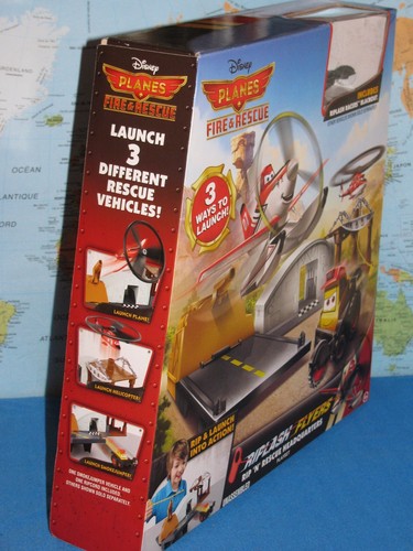 DISNEY PLANES RIPLASH FLYERS RIP N RESCUE HEADQUARTERS PLAY SET ***BRAND NEW*** - Picture 5 of 12