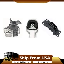ANCHOR Engine Motor Mount Auto Transmission Mount 3PCS for Ford Focus 2.0L AT