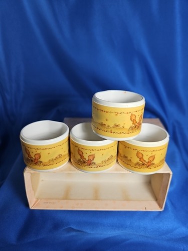 Betsey Clark Serviettenringe, 2 Sets in OVP, 8 Ringe, Vintage Markenzeichen - Bild 10 von 20