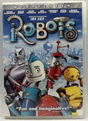 Robots DVDs Widescreen Edition Ewan McGregor Halle Berry Drew Carey 2005