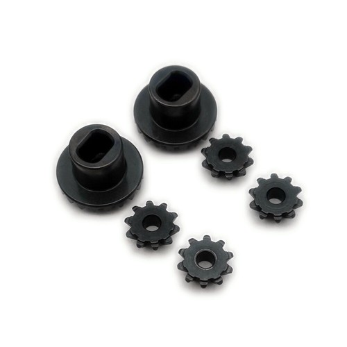45# Hartstahl Diff Getriebe 10T 20T für Axial 1/10 RBX10 RYFT AXI232053 - Bild 2 von 4