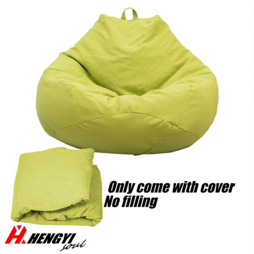 Großer Sitzsack Stuhl Sofa Couch Bezug für Erwachsene Kinder drinnen Outdoor Faule Liege - Bild 4 von 20