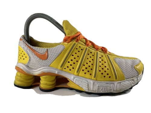 Nike Shox COG Cognescenti iD Yellow White R4 Air Premium Womens 7.5 -  313176-991 | eBay