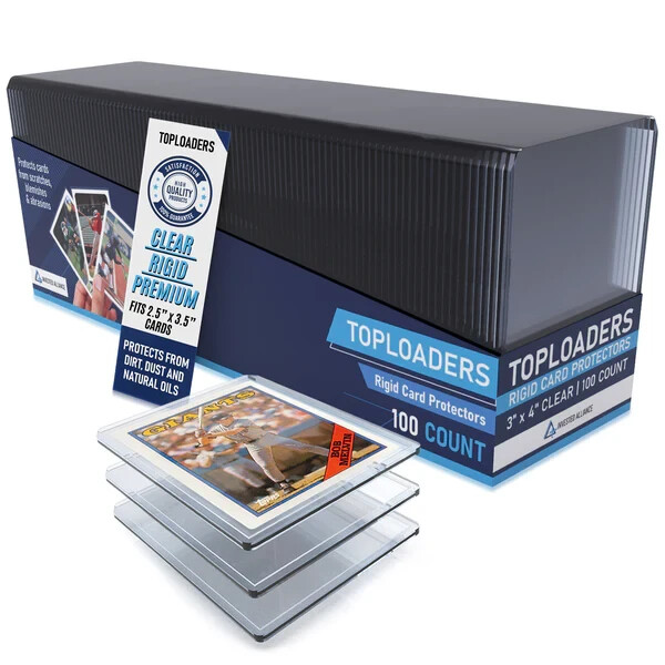 ラバーガード 　ツイスター 100 Premium 55PT Top Loaders for Cards Hard Card Sleeves Baseball