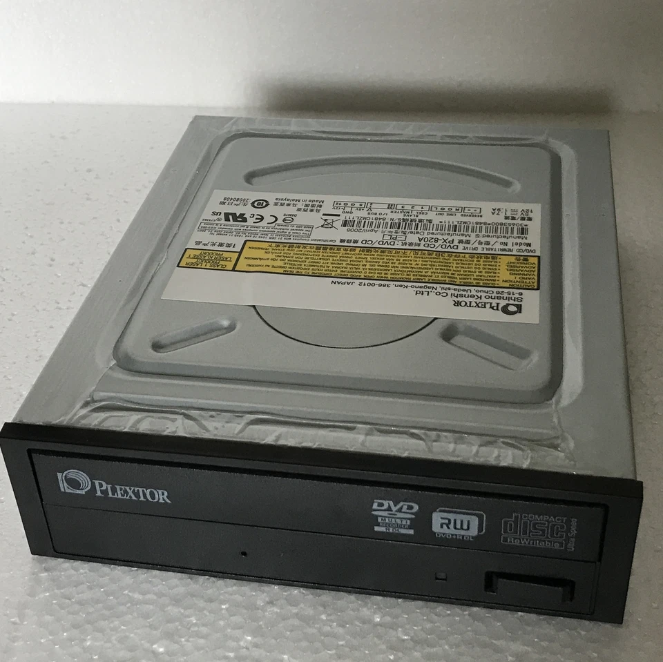 1PC NEW FOR PLEXTOR PX-820A IDE parallel port DVD burner optical drive black - Image 2 of 4