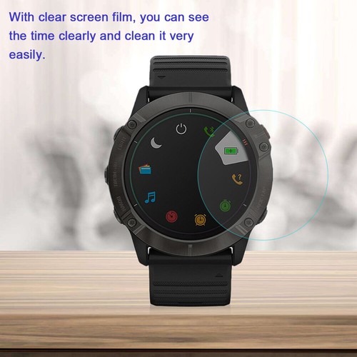 Watch Tempered Glass Film Fenix6 Screen Film Smartwatch Screen Protectors - 第 10/12 張圖片