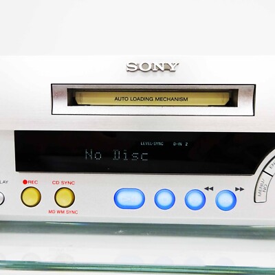 Sony Mds-sd1 Minidisc MD Deck Player Recorder Japan 100v for