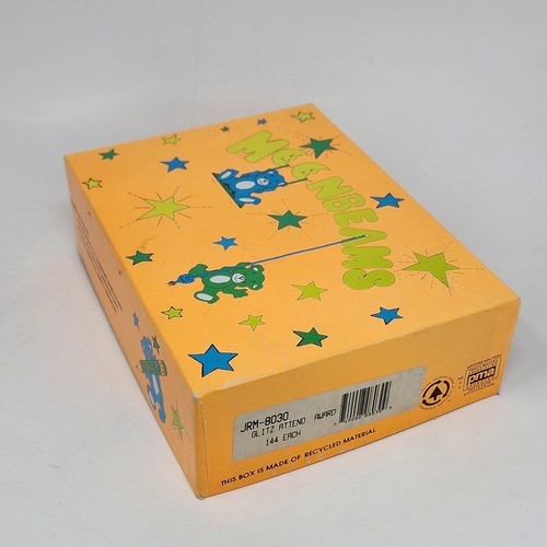 VINTAGE 1990's MOONBEAM SCHOOL TEACHERS TEDDY BEAR EMPTY PENCIL STORAGE BOX - Picture 5 of 6