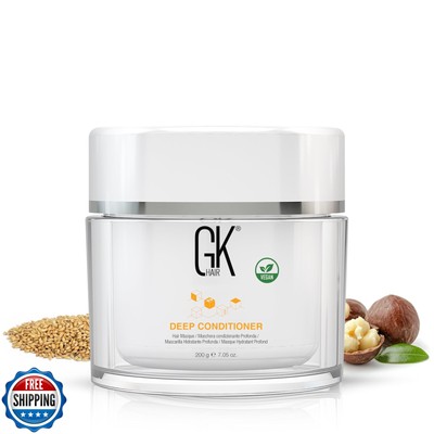 GK HAIR Global Keratin Deep Conditioner Masque (7.05 Fl Oz/200 g) Intense Hyd