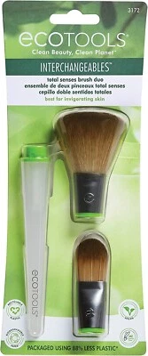 EcoTools Foundation Brush Total Senses Duo Interchangeable Makeup Brush Women