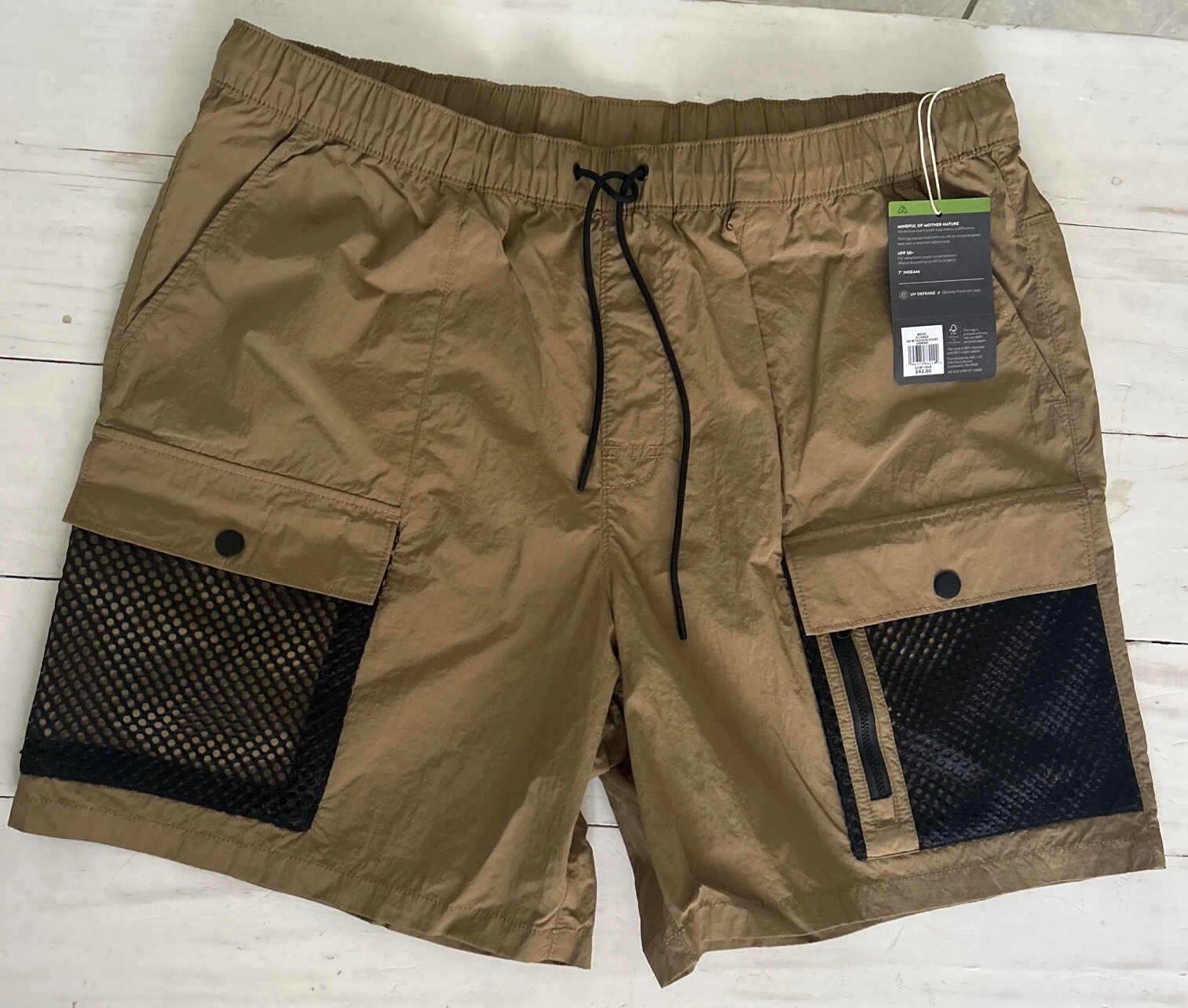 Alpine Design Men's Fashion Shorts In Khaki