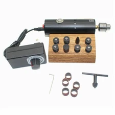 DIY Vegetable Leather Electric Edge Grinder Leather Polishing Burnishing Machine