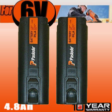 2-PACK For Paslode Impulse 6V 4800mAh 404717 Ni-MH Battery Nailer 900400 900420
