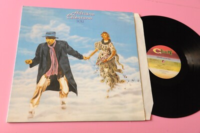 Celentano LP Rare Edition with Barcode on Back Cover NM!