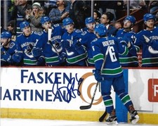 Vancouver Canucks Brock Boeser Autographed Signed 8x10 NHL Photo COA #3