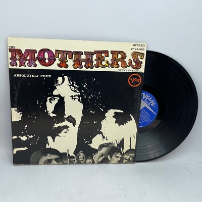 The Mothers Of Invention Absolutely Free 1969 Repress Vinyl LP Clean NM Zappa