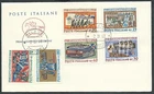 1968 ITALY FDC HORSE VICTORY NO ARRIVAL STAMP - H4