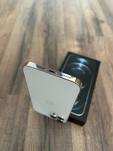 Apple iPhone 12 Pro Max  Dual Sim- 128GB - Silver (Unlocked) - Afbeelding 6 van 8