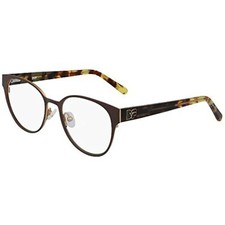 NEW Diane von Furstenberg DVF 8071 210 Brown Eyeglasses 50/17/135