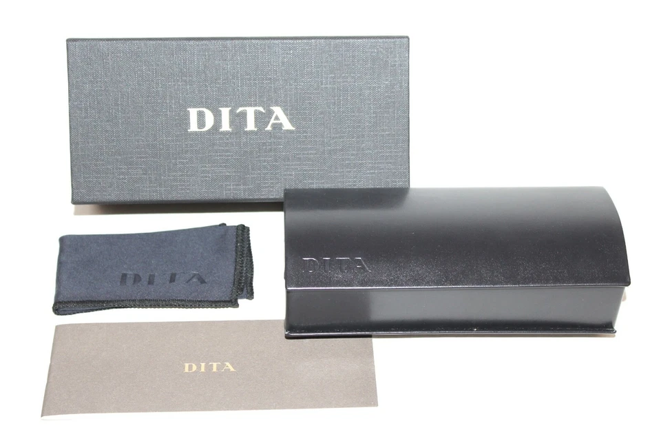 NUEVAS GAFAS DE SOL DITA CREEVER 23008 A-GLD ORO 18K PÚRPURA AUTÉNTICAS 52-20-145 MM Foto 3 de 4