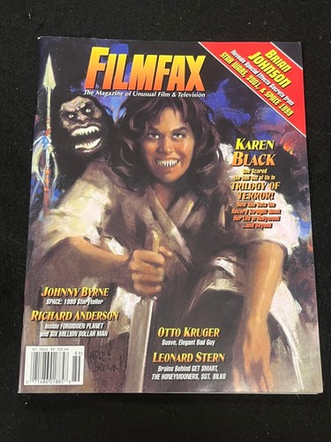 FILMFAX MAGAZINE KAREN BLACK UNUSUAL FILM AND TELEVISION