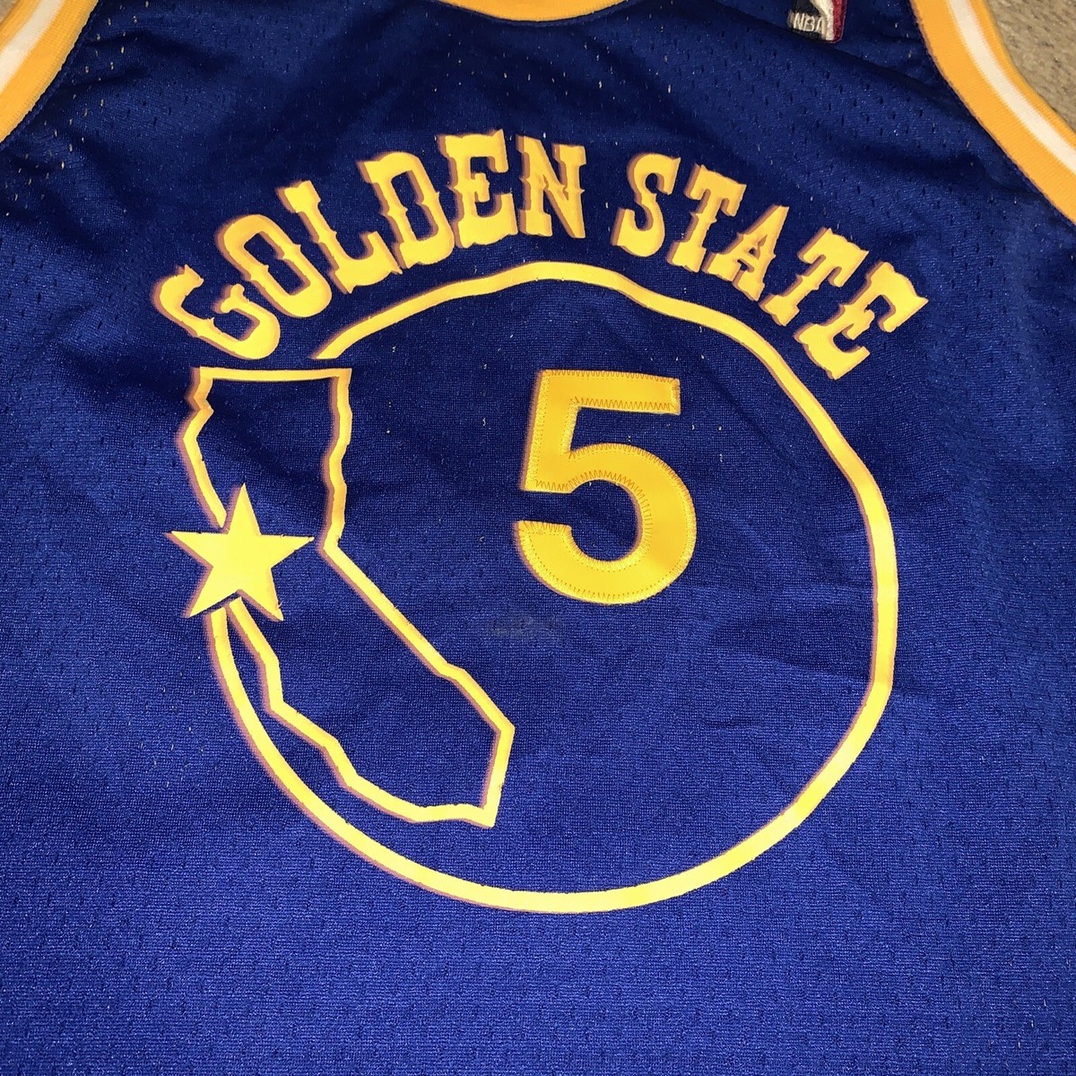 Baron Davis # 5 NBA Hardwood Classics Golden State Warriors City