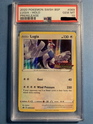 リ*ー様 ポケモンカード 2020年 ホロカード PSA 10 2020 POKEMON SWSH #069 LUGIA HOLO PSA 10 GEM MINT PROMO PRERELEASE