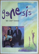 Poster Genesis WE CANT DANCE Format 60 x 84 c...