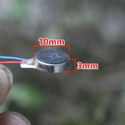 5PCS Mini 1030 Vibration Motor DC 2.5V 3V 4V Button Vibrating for Mobile Phone
