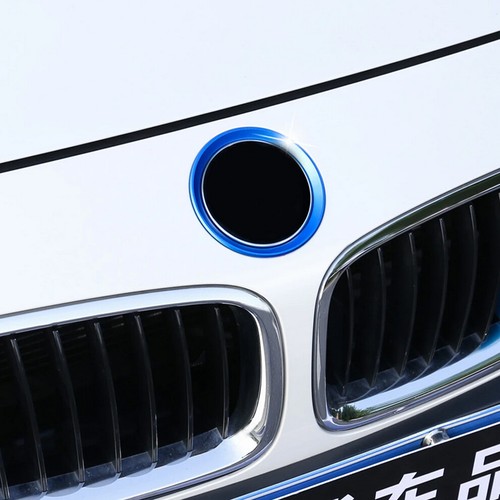 1x Car Front Rear Hood Logo Surrounding Ring Aluminum For BMW 82mm/74mm Emblem - Picture 19 of 24