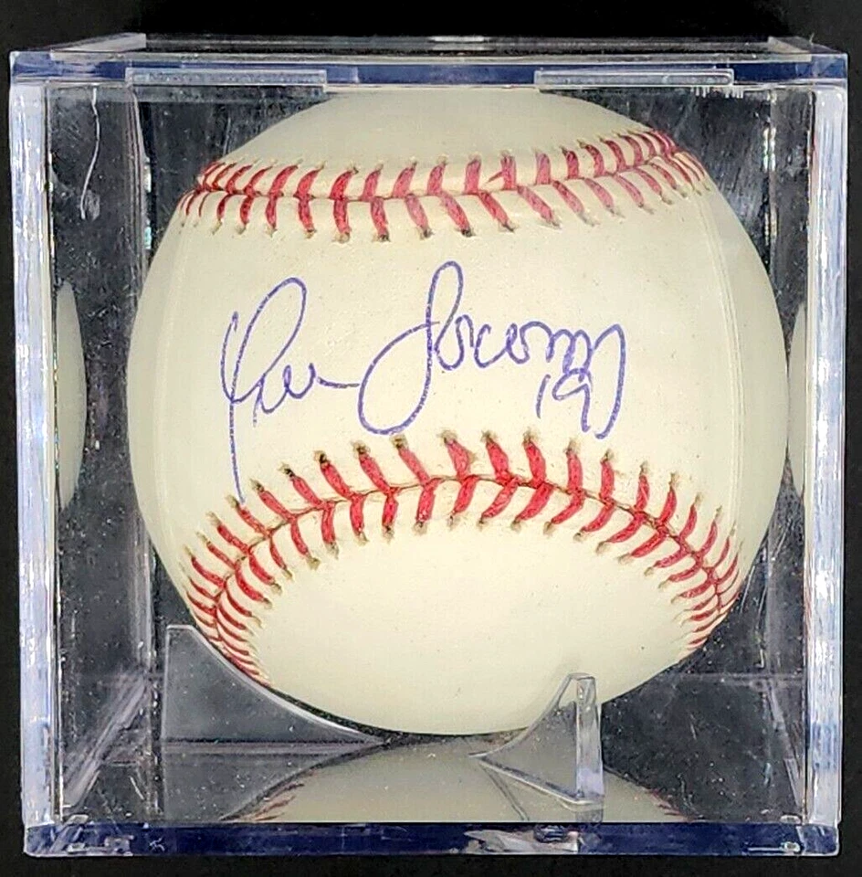 Yunel Escobar Single Signed Rawlings Autograph OML Baseball PSA / DNA Sticker - Image 2 of 4
