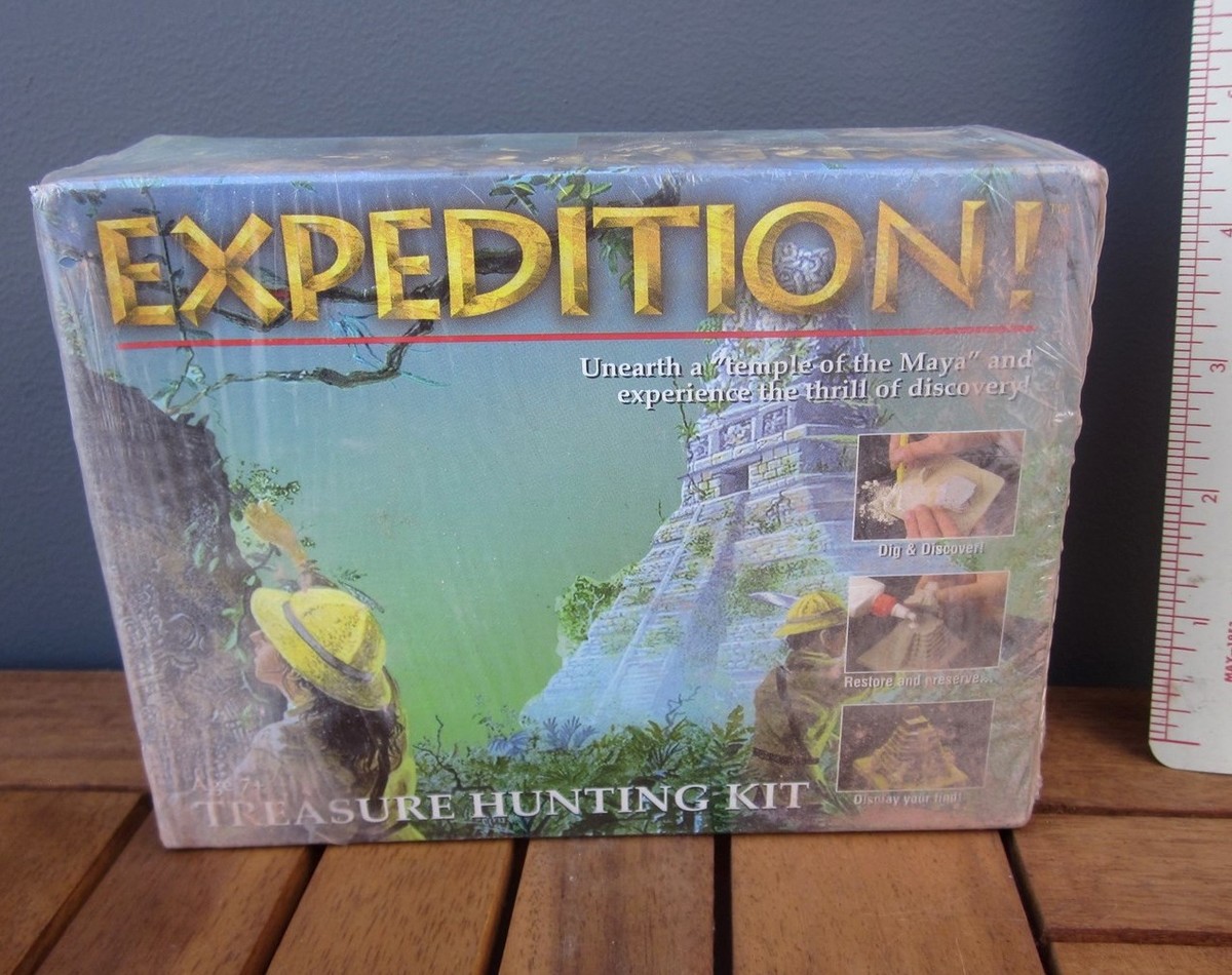 ＥＸＰＥＤＩＴＩＯＮ ＴＥＭＰＬＥＳ ＯＦ ＴＨＥ ＭＡＹＡ　マヤ神殿発掘キット EXPEDITION Temple of the Maya model kit NWT treasure hunting