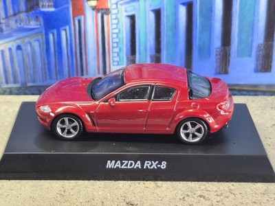 KYOSHO MAZDA RX-8 [RED] 1:64 SCALE MAZDA ROTARY ENGINE COLLECTION