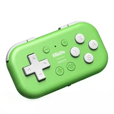 8Bitdo Micro Bluetooth Controller, Pocket-sized Mini Gamepad for Switch 2, Sw...