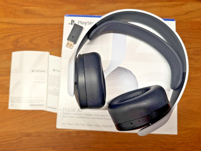 Sony PULSE 3D Wireless Headset für PS - Schwarz/Weiß (9387800)