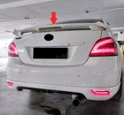Unpainted Spoiler Trunk For 2007-2012 Toyota Yaris Sedan 4DR W/L Factory Style