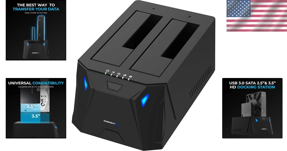SATA HDD/SSD Docking Station with Cloning Function - Image 2 of 4