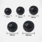 Solide Gummi Kugeln Bouncy Ball Schwarz Rund Gummikugeln Ventilkugeln 2mm-110mm