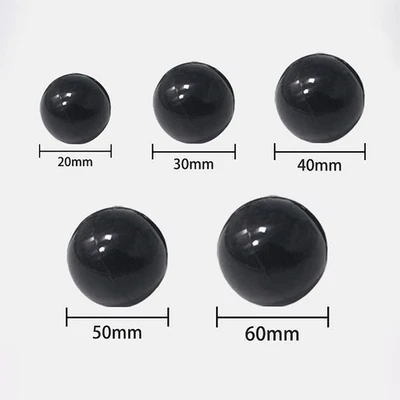 Solide Gummi Kugeln Bouncy Ball Schwarz Rund Gummikugeln Ventilkugeln 2mm-110mm - Bild 1 von 4