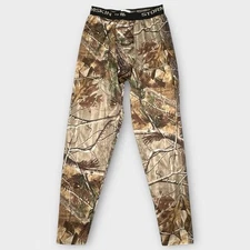 Stormskin Base Layer Camo Pants L Realtree AP HD Dri-Power Scent Check Blocker
