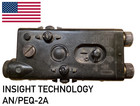 SURPLUS INSIGHT TECHNOLOGY AN/PEQ 2A INFRARED AIMING LASER POWERS ON READ DESC.